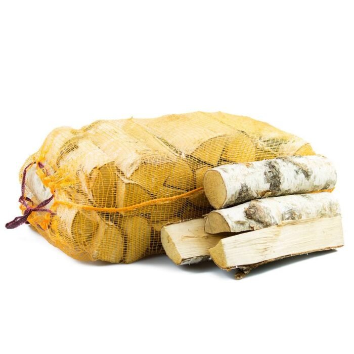 Kaminholz Birke 28cm, 36 x 40l Sack – Bild 1