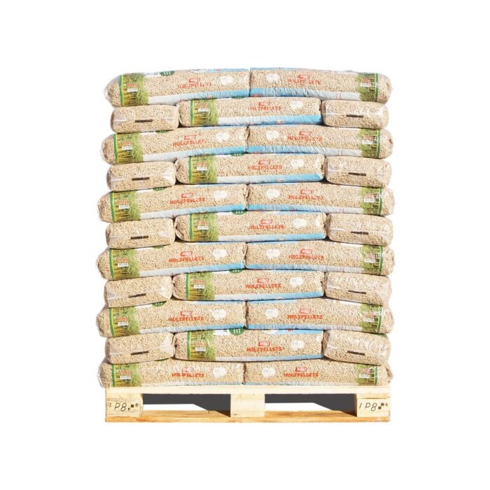 HOYER Holzpellets 6mm ENplusA1, 990kg Palette – Bild 1