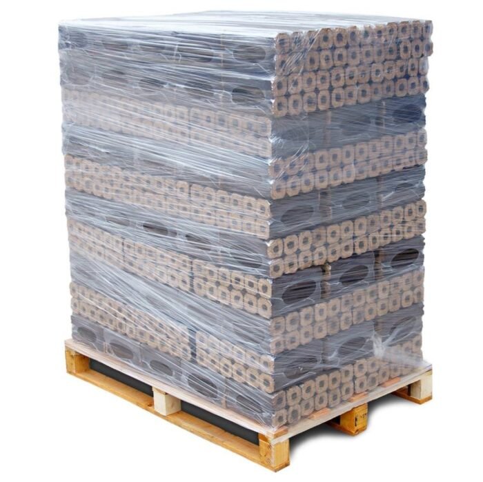 Pini Kay Premium Buchenholzbriketts 960kg Palette – Bild 1