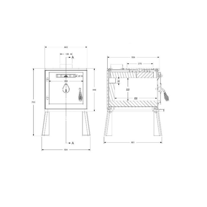 Kaminofen Westbo WeRa – Bild 1